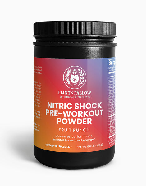 Nitric Shock Pre-Workout Powder (Fruit Punch)