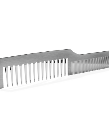 Stainless Dual Tooth Comb