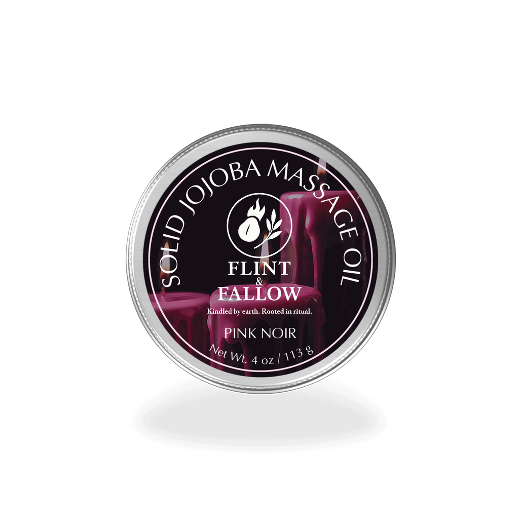 Pink Noir Solid Jojoba Massage Oil