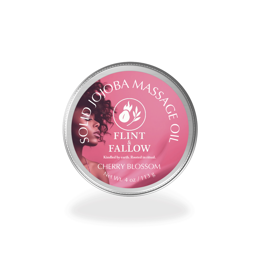Cherry Blossom Solid Jojoba Massage Oil