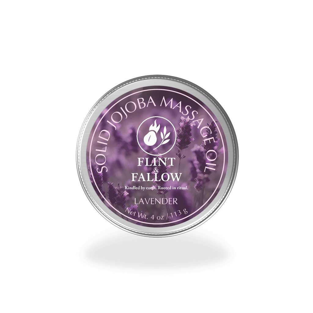 Lavender Solid Jojoba Massage Oil